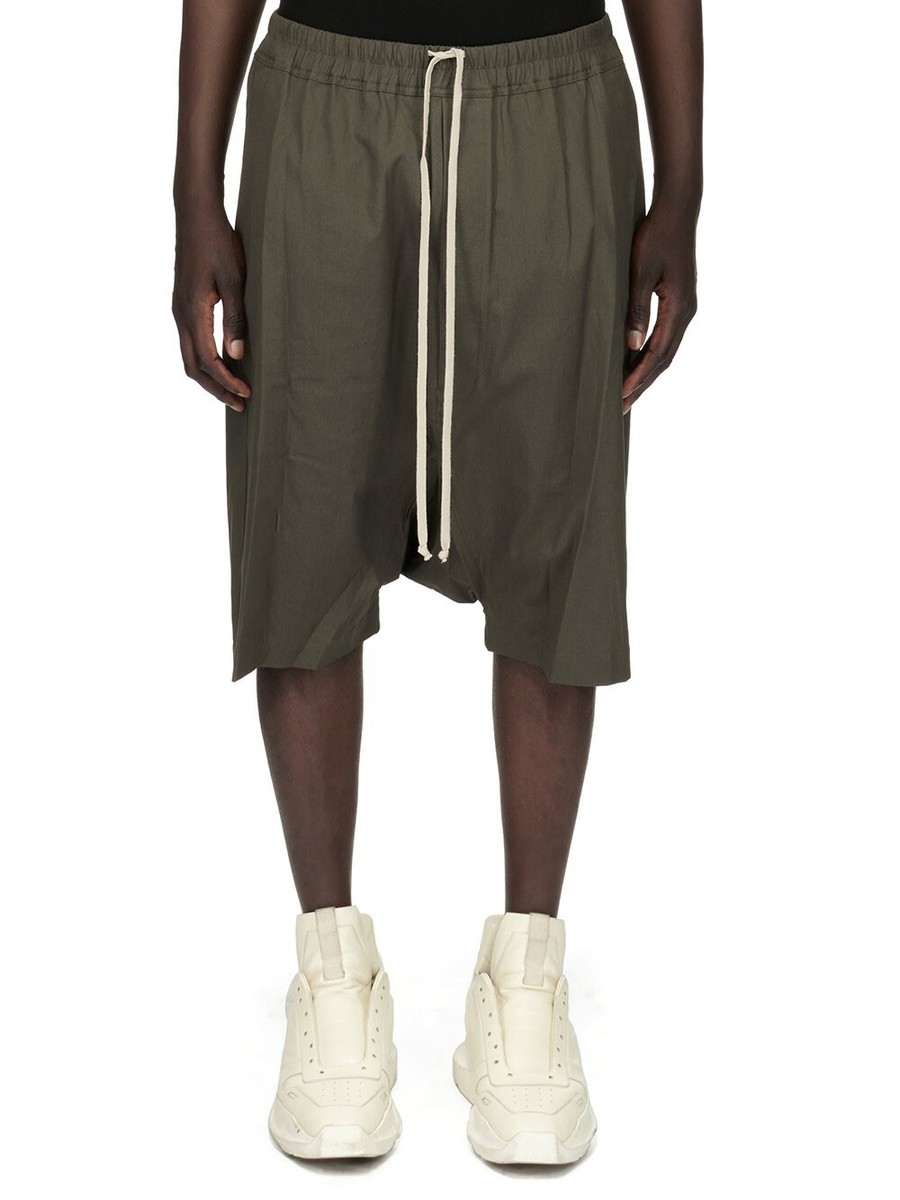 rick owens drop crotch pod shorts dark dust | eBay
