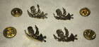 Set of 4 "Flying" Gold Tone Praying Angel 1/2" wide and 5/8' tall Lapel Hat Pins — photo 6