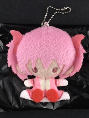 Puella Magi Madoka Magica Plush Doll Mascot Key Chain Badge Madoka