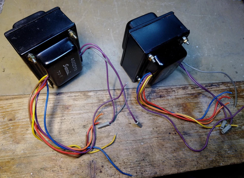 Sansui Power Transformer for AU517 (part no# 4002590) - Image 3 of 4