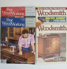 Woodworking Magazine, Wood  Woodsmith Magazines FIVE 1992 - 2025. Good condi