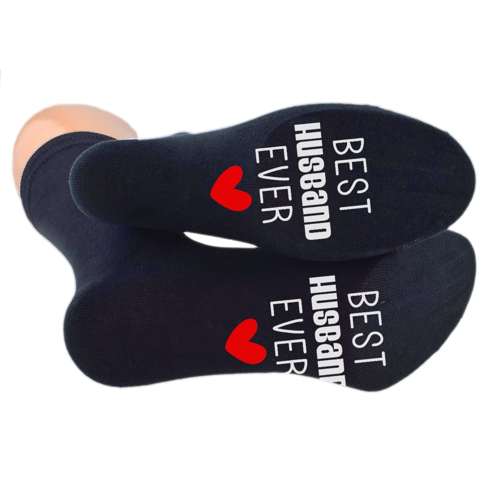 SAOLA Migliori calzini marito di sempre stampa suola blu navy UK 5 12