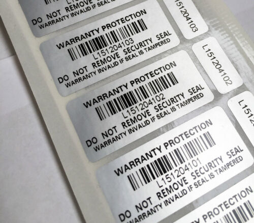 Void labels ebay