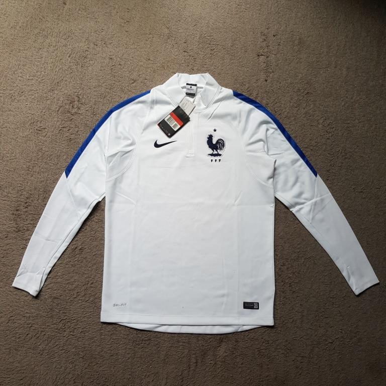 希少/フランス代表　Nike squad drill top set up✳︎✳︎ Men's Nike France National Football Team 1/4 Zip Training