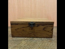 Solid white Oak Box Handcrafted- Keepsake, Jewelry ,stash Box