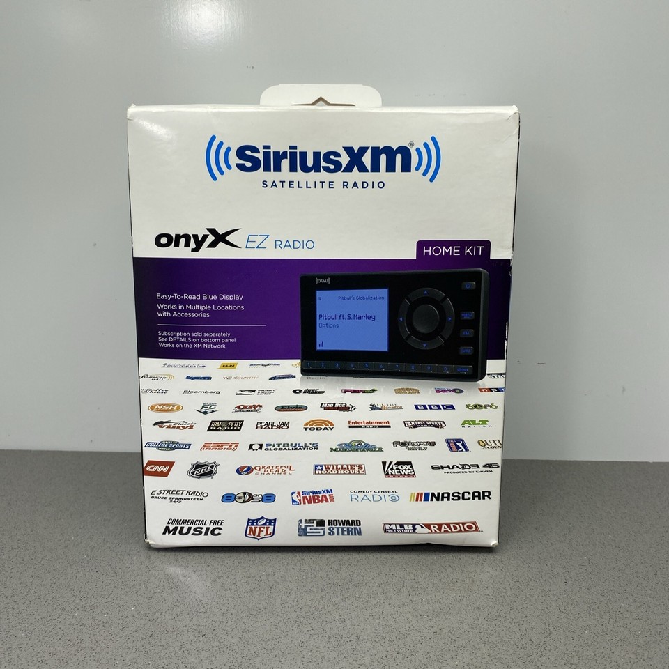SiriusXM XEZ1H1 Onyx EZ Satellite Radio Home Kit New Never Used eBay