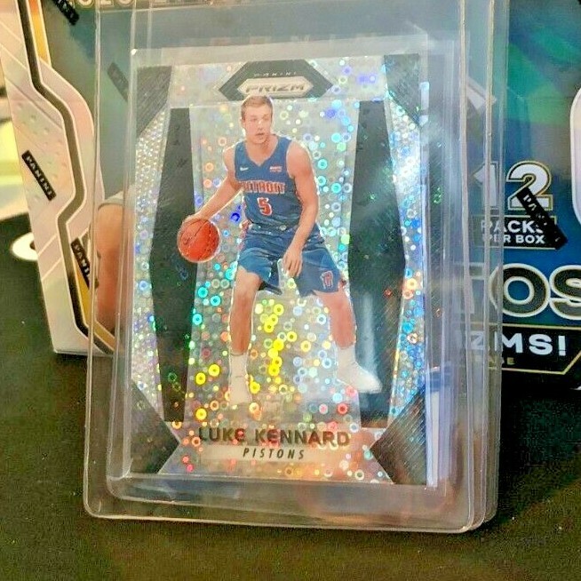 2017-18 Prizm🏀Luke Kennard RC #171 Pistons 🔥FAST BREAK DISCO ROOKIE PRIZM🔥