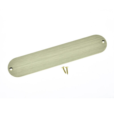 32mm Blank Control Plate No Hole Aluminum Control Plate for Fender Telecaster