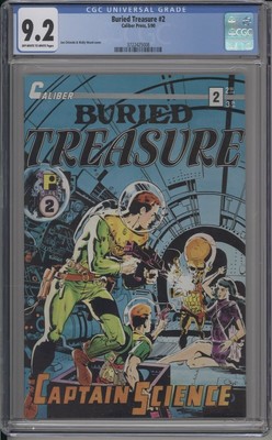 BURIED TREASURE #2 - CGC 9.2 - LOW CGC CENSUS!!