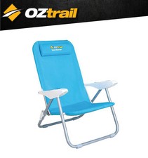 Oztrail Chair Seaspray Beach 130kg Pool Caravan Camping Outdoor Blue Quality For Sale Online Ebay