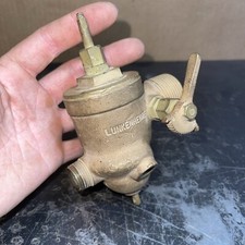 Antique Variable Speed 1” LH Lunkenheimer Brass Carburetor Hit Miss Engine 