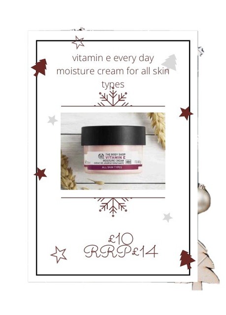 body shop vitamin e cream 100ml