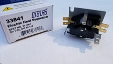 Genuine Mars 33841 Electric Heat Sequencer, SPST NO, 24VAC, On 1-20, Off 40-110
