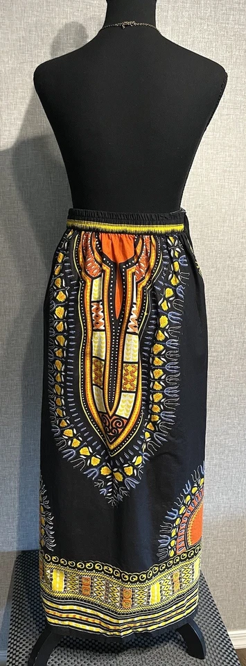 Ana & Kate SZ L Women’s Cotton Boho Long Beautiful Skirt Made in India - Image 2 of 4