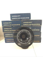 Airequipt Circular Slide Magazine Vintage Lot Of 9