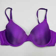 Maidenform T-Shirt Bra 36C Satin Lightly Lined Underwire Adjustable 07959