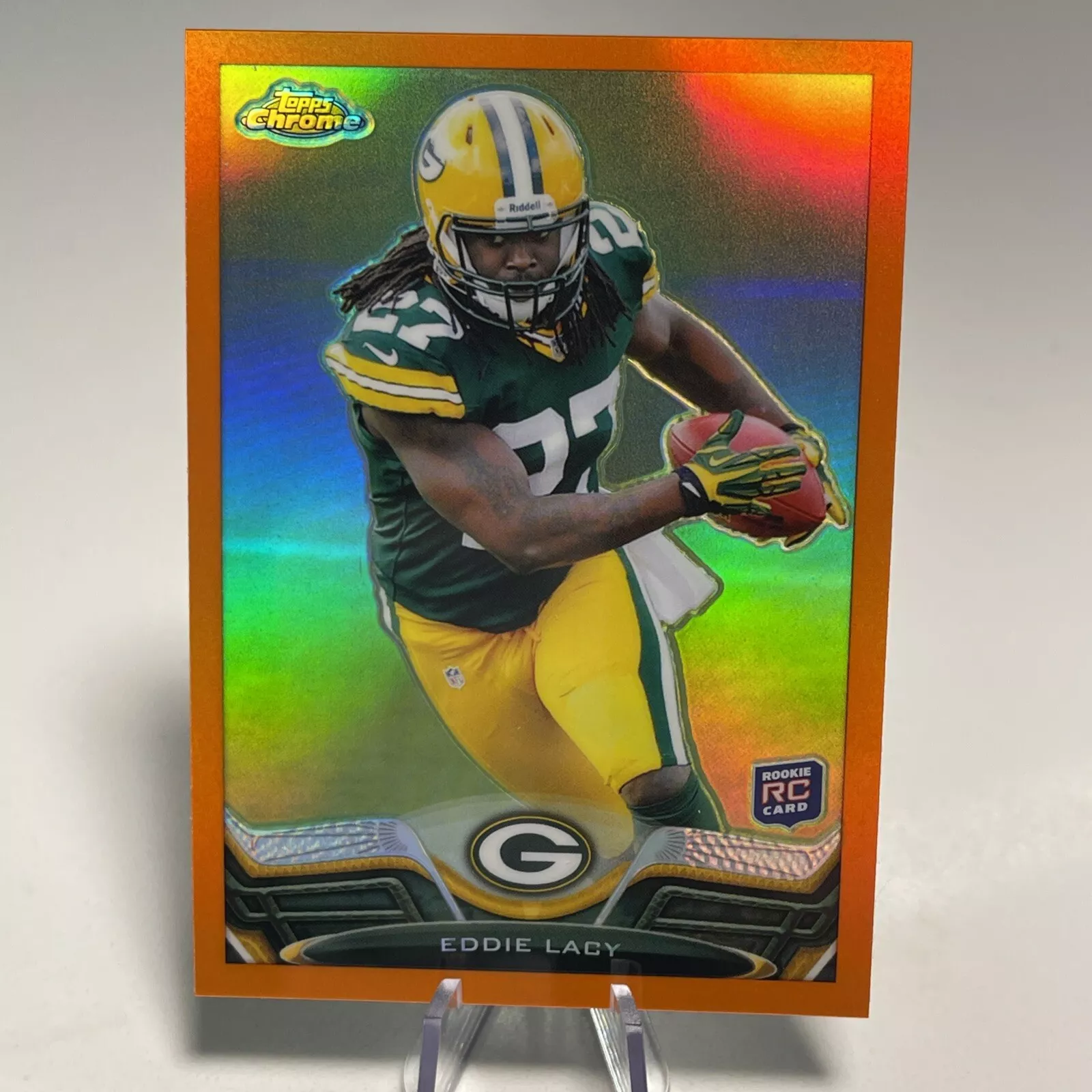 Eddie Lacy trading card