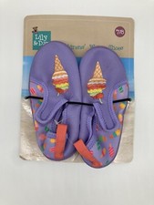 New Childrens Kids Slip On Water Shoes/Aqua Socks/Pool Beach Size 7/8