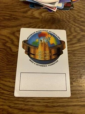 Moscow Music Peace Festival 1989 BACKSTAGE PASS  Ozzy, Bon Jovi, Motley Crue, Sk