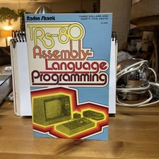 Vintage TRS 80 Computer Assembly Language Programming Book 1979 1st Ed