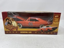 JOHNNY LIGHTNING GENERAL LEE DUKES OF HAZZARD WHITE LIGHTNING CHARGER 1:25 NIP