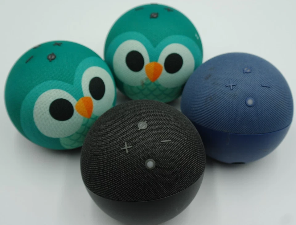 4x- Amazon Echo Dot C2N6LA Blue Tooth 5th Generation 2022 Release Smart Speaker.