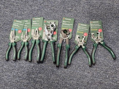 NEW Parkside Hand Tools   7 Piece Mixed Set (Includes Multiple of Same Tools)