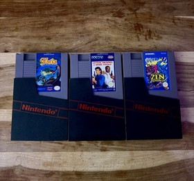Nintendo NES Lot cartouches NTSC-U/C Mega Man 6 Metroid Lethal Weapon +