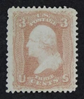 CKStamps: US Stamps Collection Scott#65 3c Washington Mint LH OG