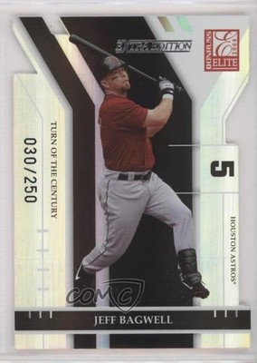 2004 Donruss Elite Extra Edition Turn of the Century /250 Jeff Bagwell HOF 10pr