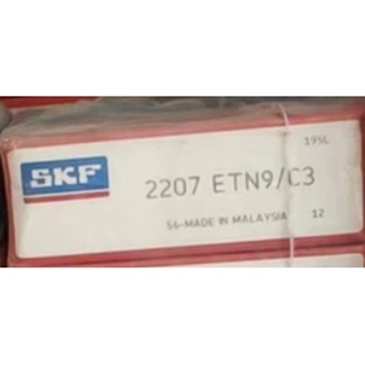 one new   2207 ETN9/C3 SELF ALIGNING DOUBLE ROW   BEARING   #md