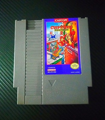 Chip 'N Dale Rescue Rangers 2 NES 1993 Authentic (Cartridge Only)