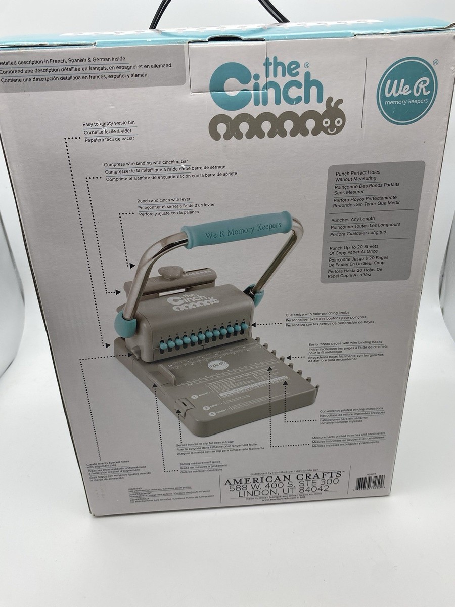 We R Memory Keepers 710509 The Cinch Book Version 2 Binding