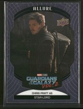 2022 Upper Deck Allure Marvel Studios #59 Chris Pratt As Star-Lord