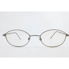 Unionbay Mood Matte Brown Oval Eyeglass Frames 48-19-135 Tortoise Shell Tips