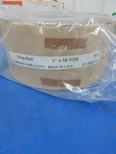 New 3M 241D THREE-M-ITE 5" x 50 Yds P60 X Grit Sanding Cloth Utility Shop Roll