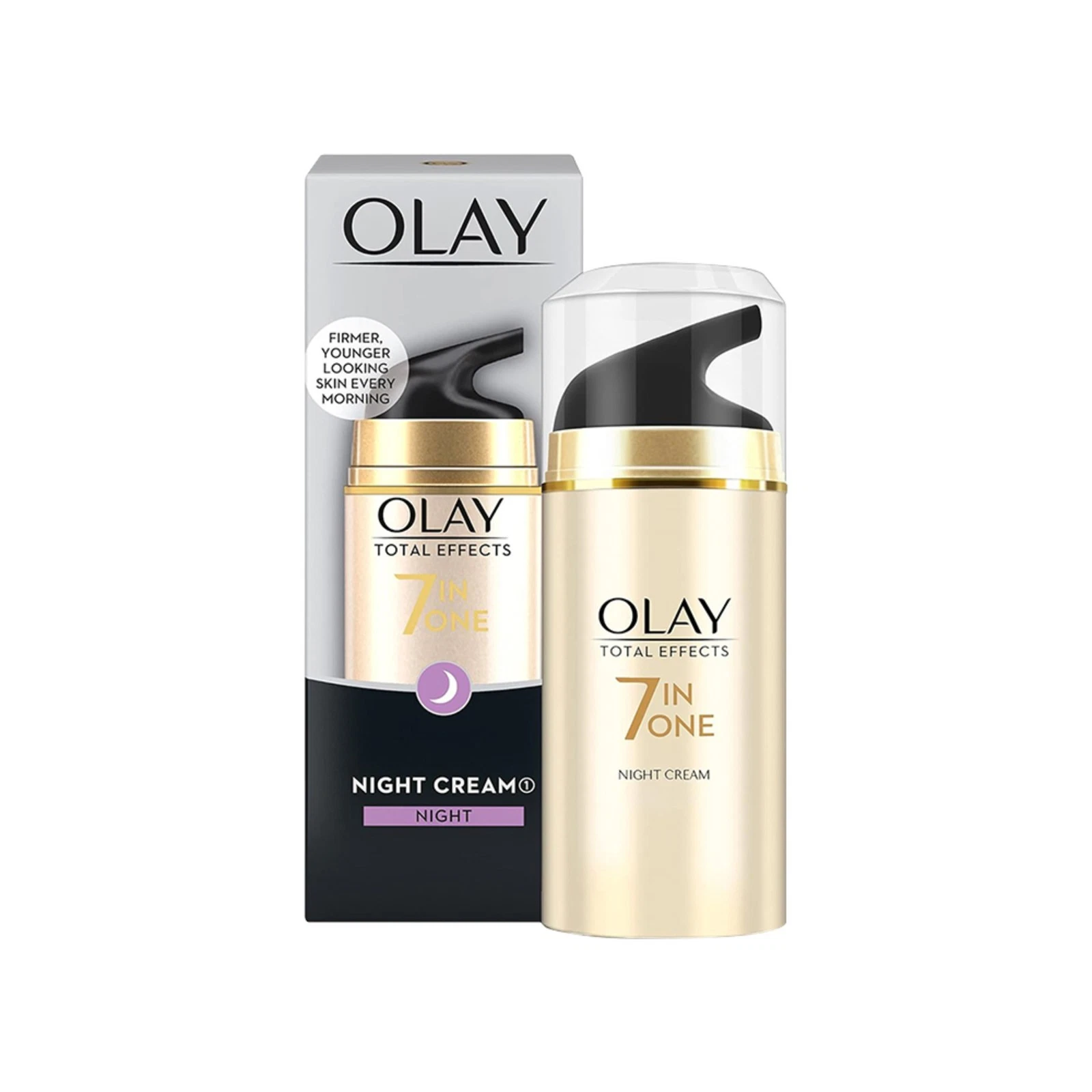 Olay Total Effects 7 In One Night Cream Moisturiser Anti Ageing 20g