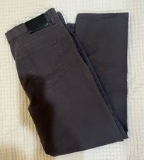 English Laundry Men  s 4 Way Stretch Fabric Straight Fit Pant Gray 36X30