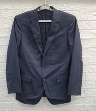 New J.Crew Ludlow Slim Fit Suit Jacket In Italian Wool Dark Navy Size 44L