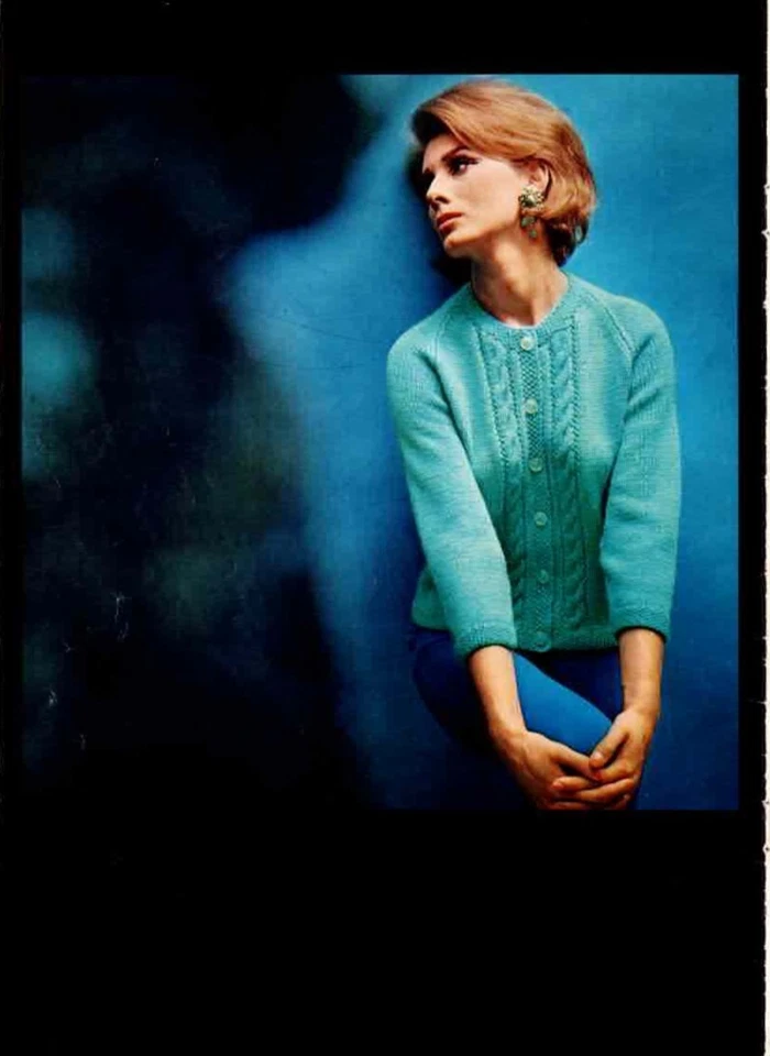 Knitting Pattern Brunswick No 643 Dreams Jackets Sweaters 1960's Fashions VTG - Image 4 of 4