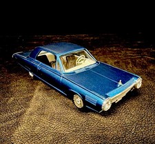 1963 Chrysler Turbine Promo Car Blue 125 Scale Original Dealer Promo Not Johan 1963 Chrysler Turbine Promo Car Blue 125 Scale Original Dealer Promo Not Johan