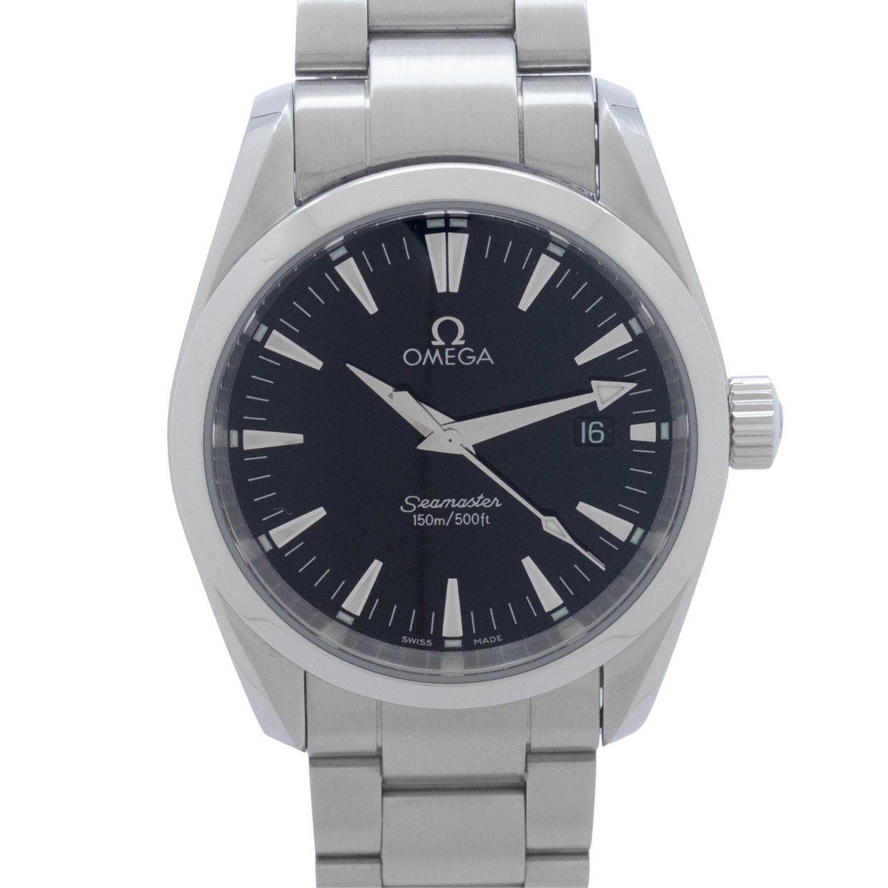 Omega Seamaster Aqua Terra 2518.50 Quartz Watch Stainless Steel