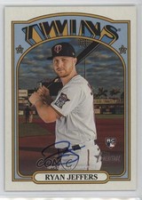 2021 Topps Heritage Real One Auto Ryan Jeffers #ROA-RJE Auto 2y0