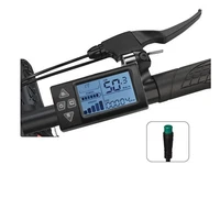24V-72V E-Bike Accessories Lighted wire S861 Color LCD Display 5Pin WP plug