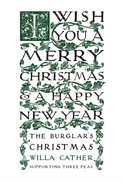 The Burglar's Christmas by Willa Cather (Paperback Book)