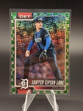 2026 Topps #108 Sawyer Gipson-Long Spring Training Green #/99 0169