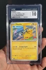 2024 POKEMON SVP EN-SV BLACK STAR PROMO WORLD CHAMPIONSHIPS #190 PIKACHU CGC 10
