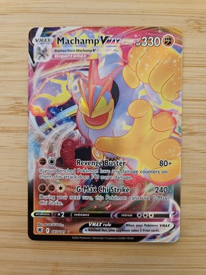 Machamp Vmax 073/189 Astral Radiance NM Full Art Pokemon Card