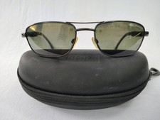 Vintage Bolle Polarized Sunglasses Y2K Wrap Italy Made Dark Metal Gray Sport...