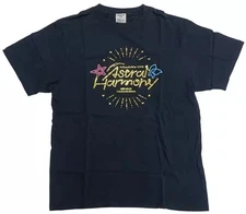 Clothing Logo foil print T-shirt Navy L size “BanG Dream!
